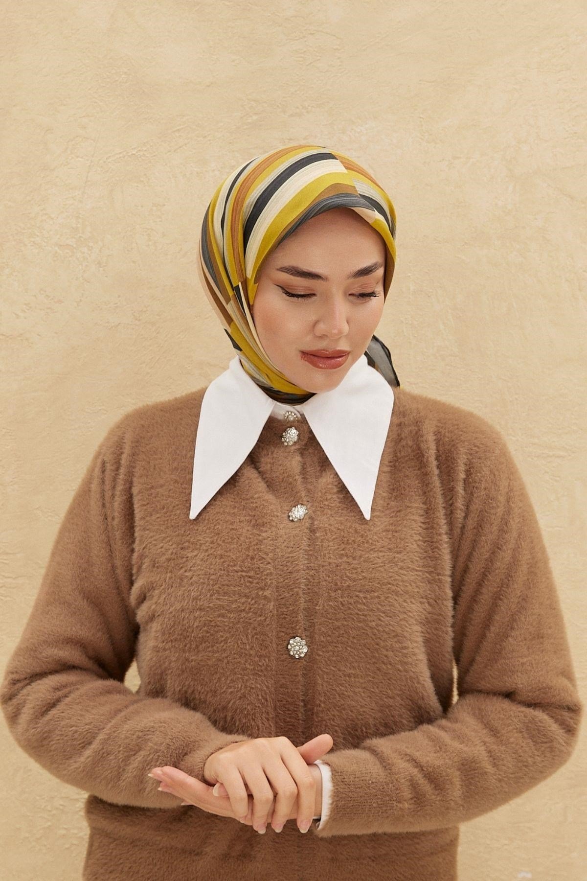 Silk Home Organik Pamuk İpek Eşarp 79011-09