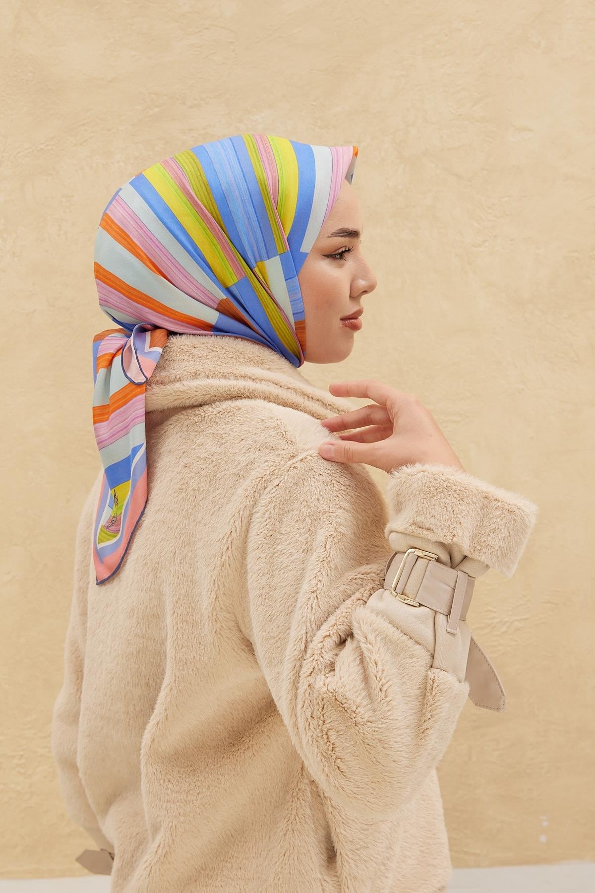 Silk Home Organik Pamuk İpek Eşarp 79011-04