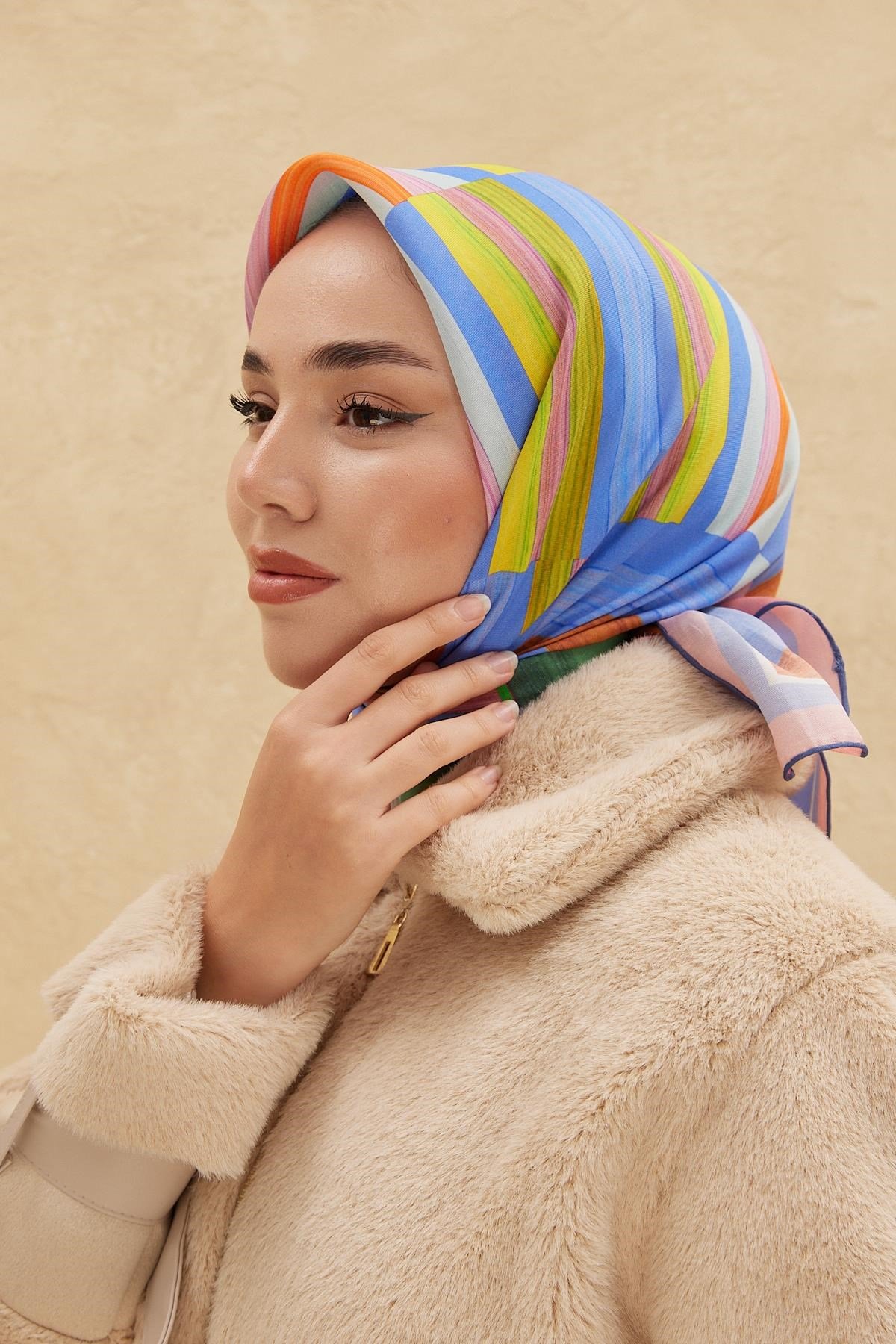 Silk Home Organik Pamuk İpek Eşarp 79011-04