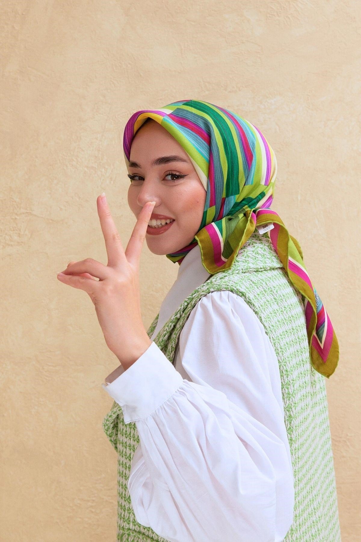 Silk Home Organik Pamuk İpek Eşarp 79011-13