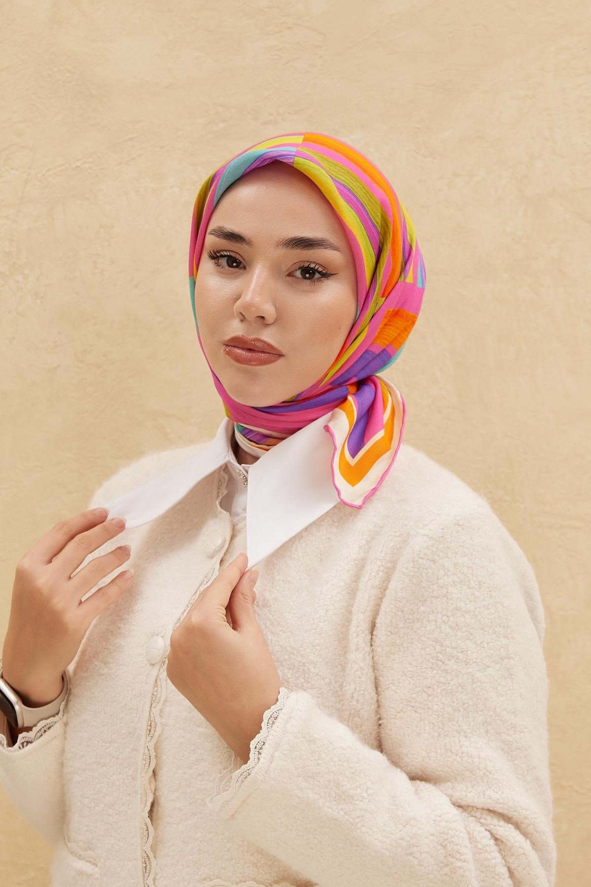 Silk Home Organik Pamuk İpek Eşarp 79011-01