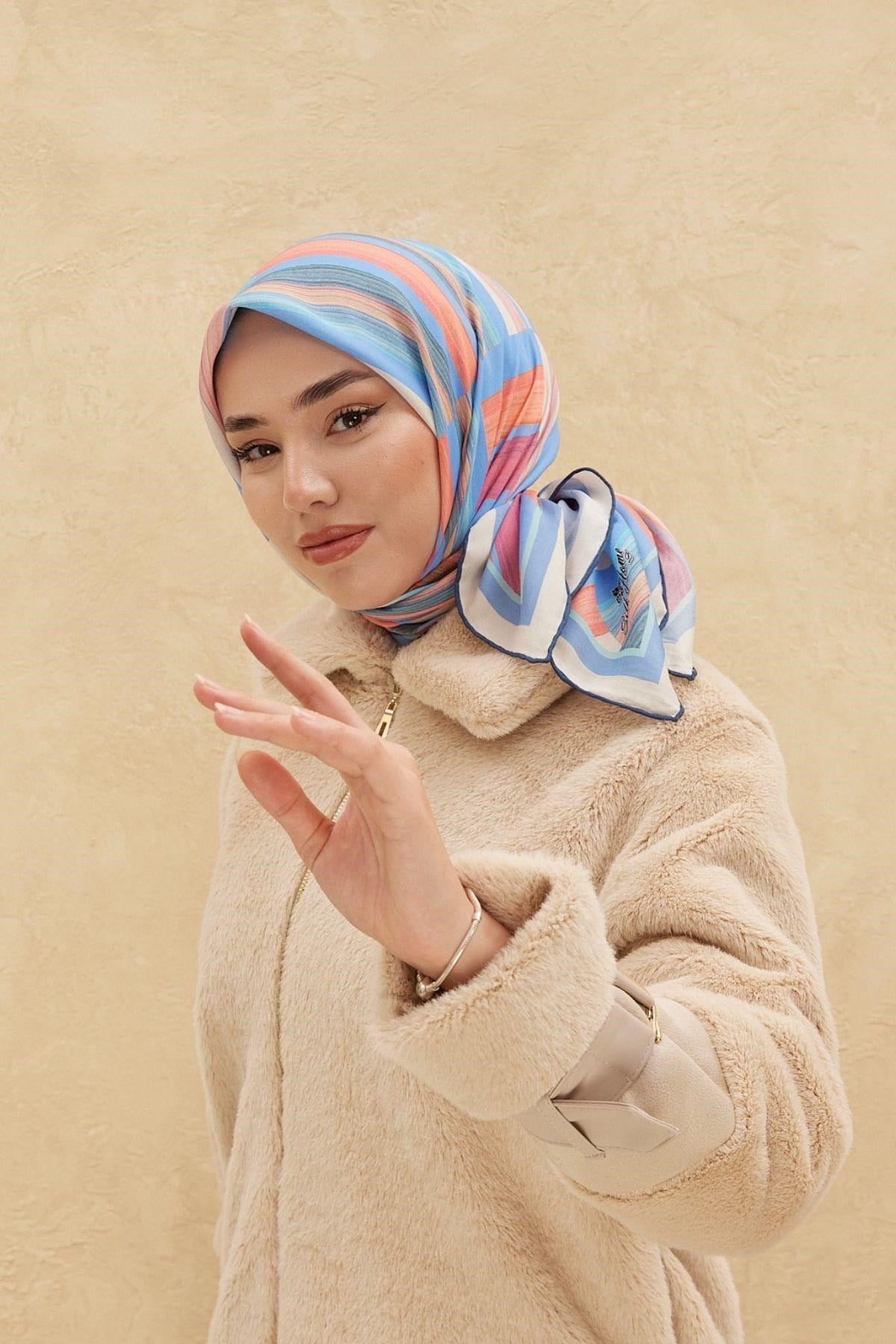 Silk Home Organik Pamuk İpek Eşarp 79011-02