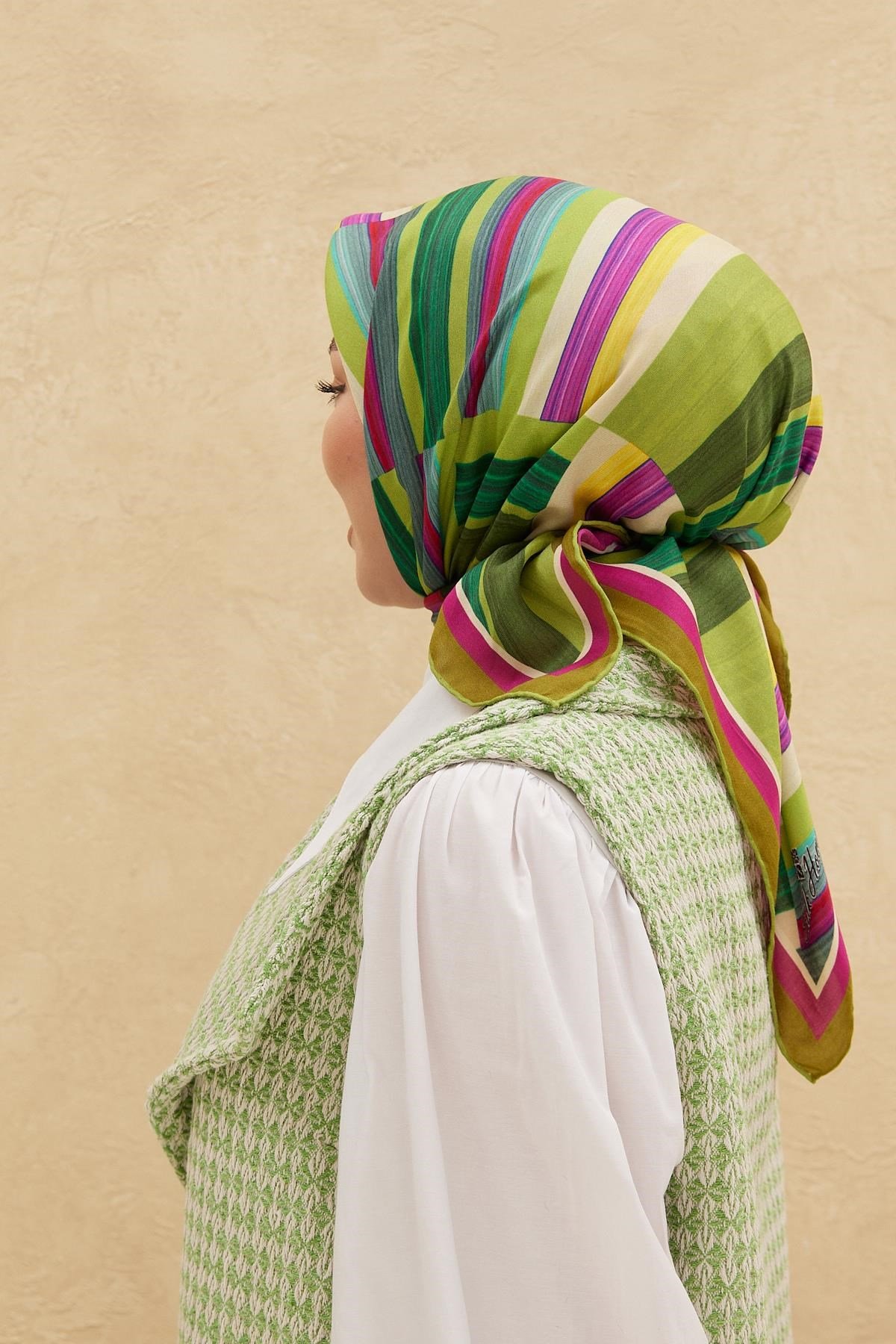 Silk Home Organik Pamuk İpek Eşarp 79011-13