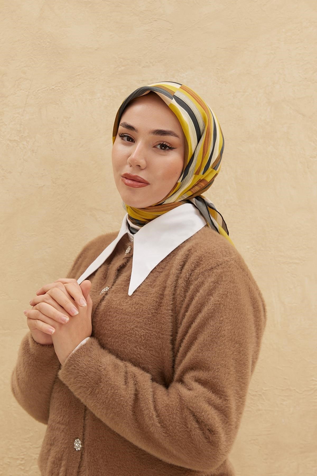 Silk Home Organik Pamuk İpek Eşarp 79011-09
