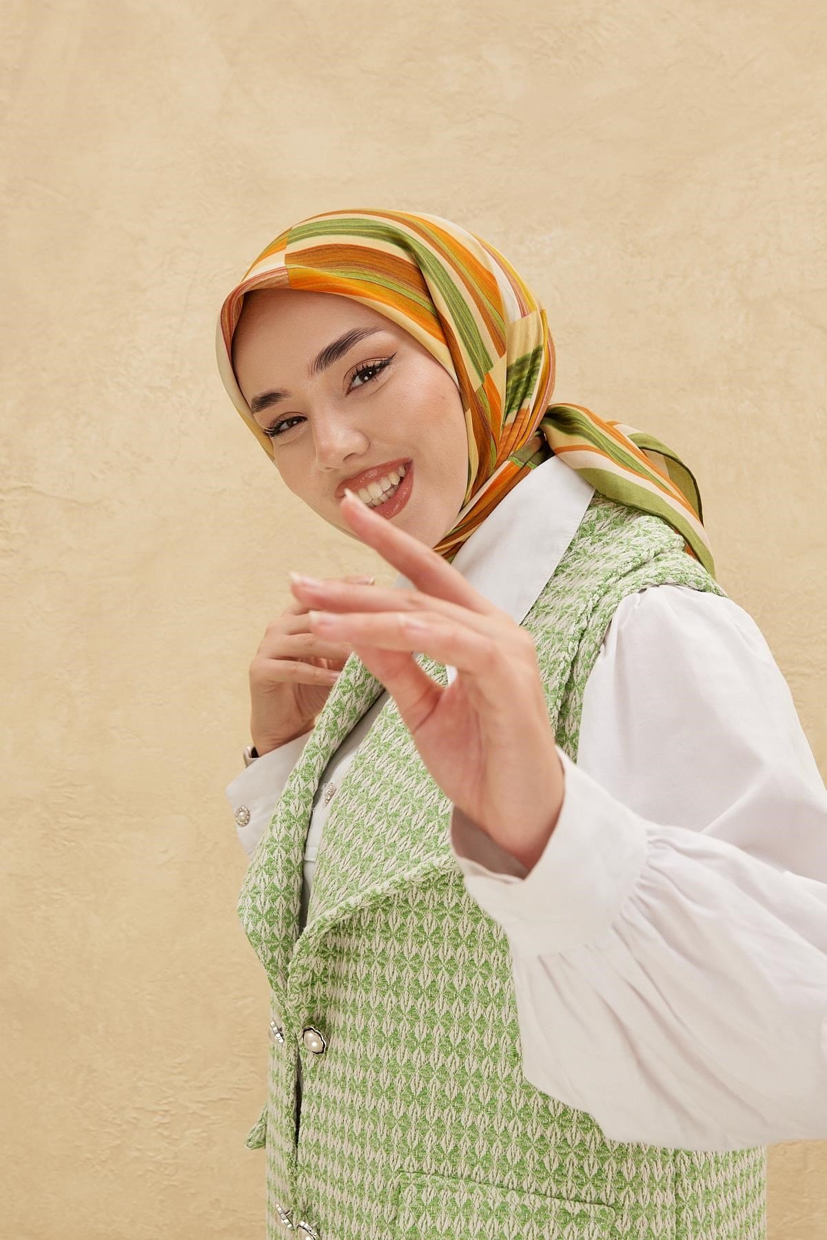Silk Home Organik Pamuk İpek Eşarp 79011-12