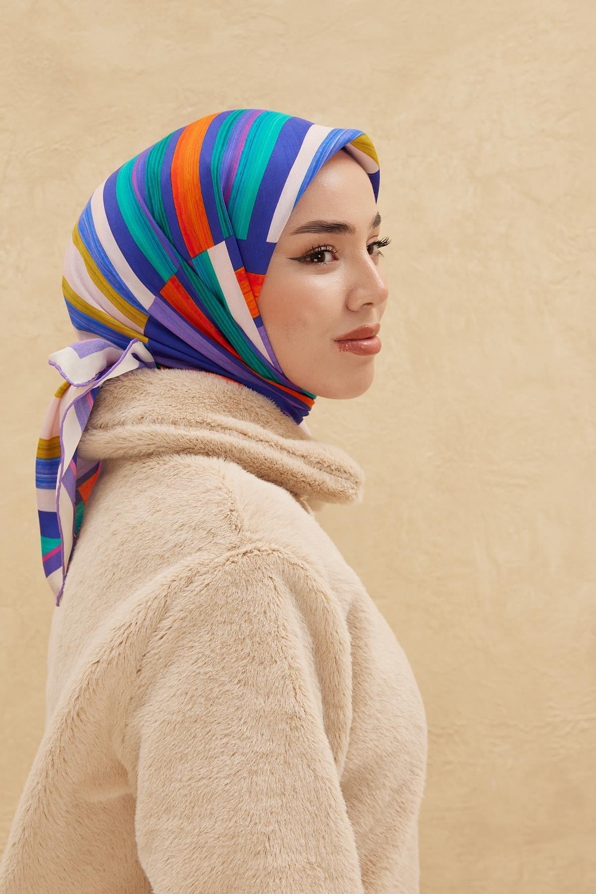 Silk Home Organik Pamuk İpek Eşarp 79011-06