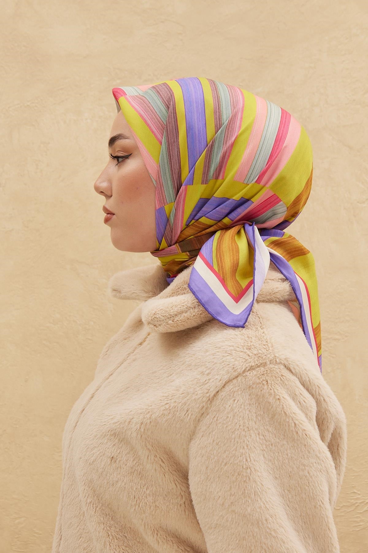 Silk Home Organik Pamuk İpek Eşarp 79011-07