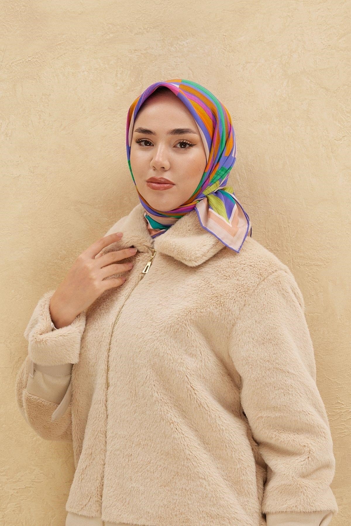 Silk Home Organik Pamuk İpek Eşarp 79011-05