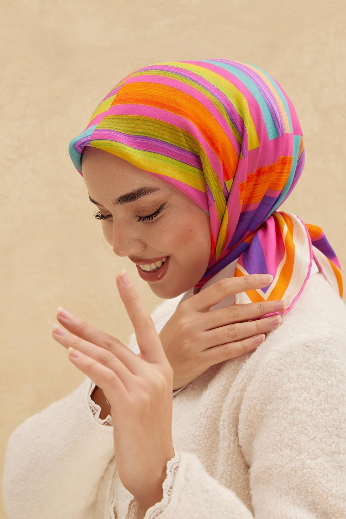 Silk Home Organik Pamuk İpek Eşarp 79011-01