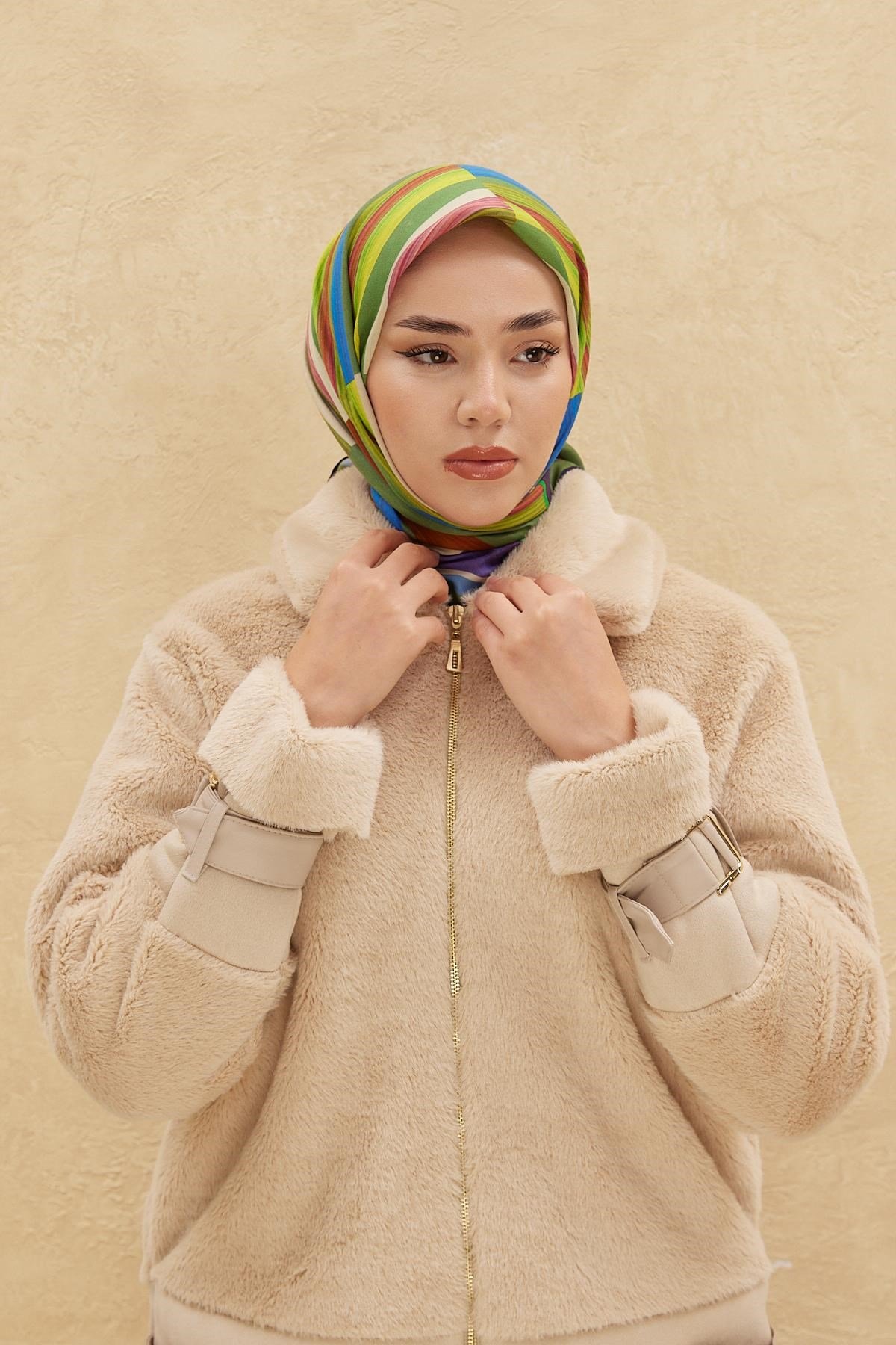 Silk Home Organik Pamuk İpek Eşarp 79011-14