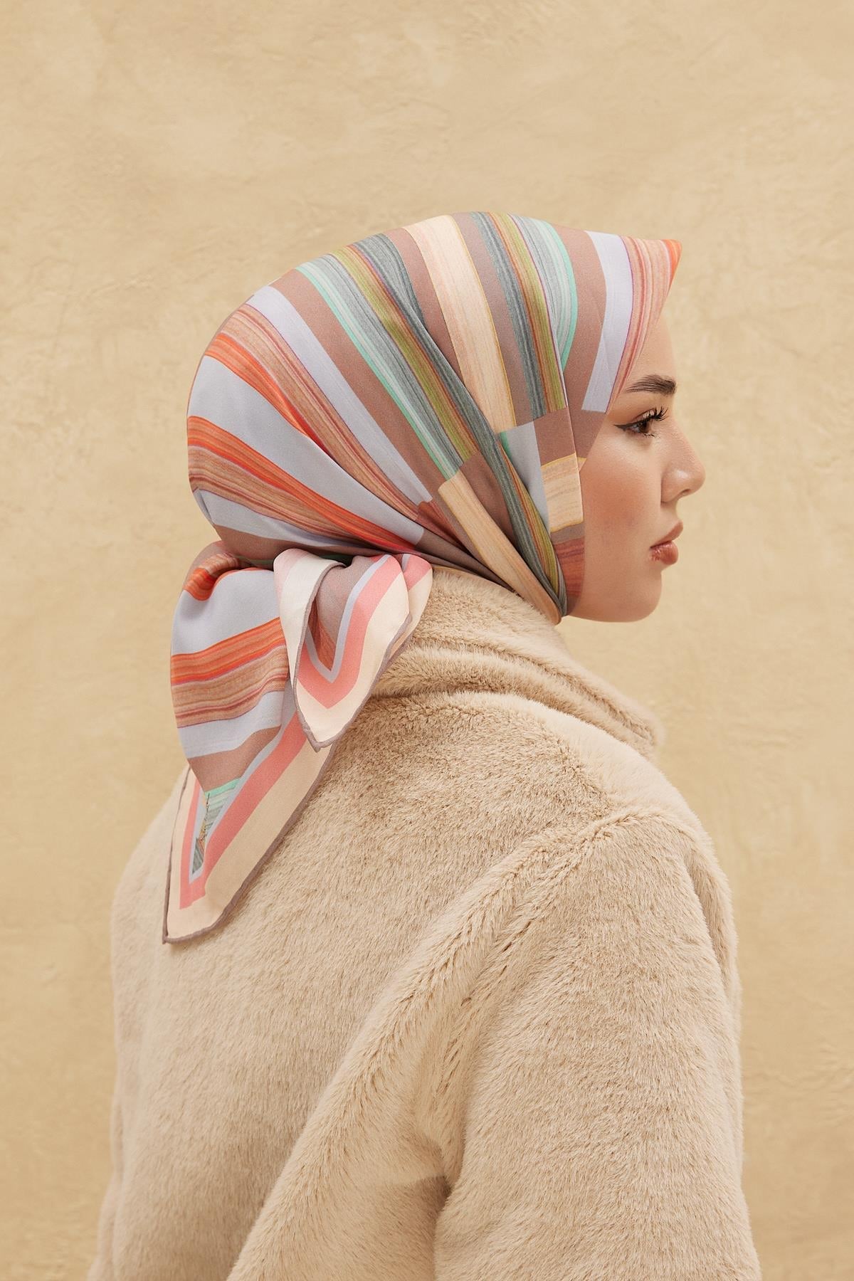 Silk Home Organik Pamuk İpek Eşarp 79011-03