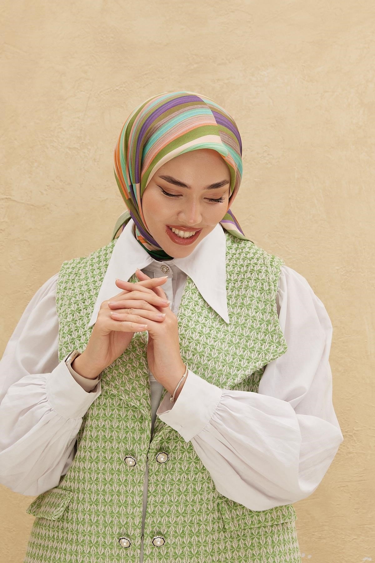 Silk Home Organik Pamuk İpek Eşarp 79011-11