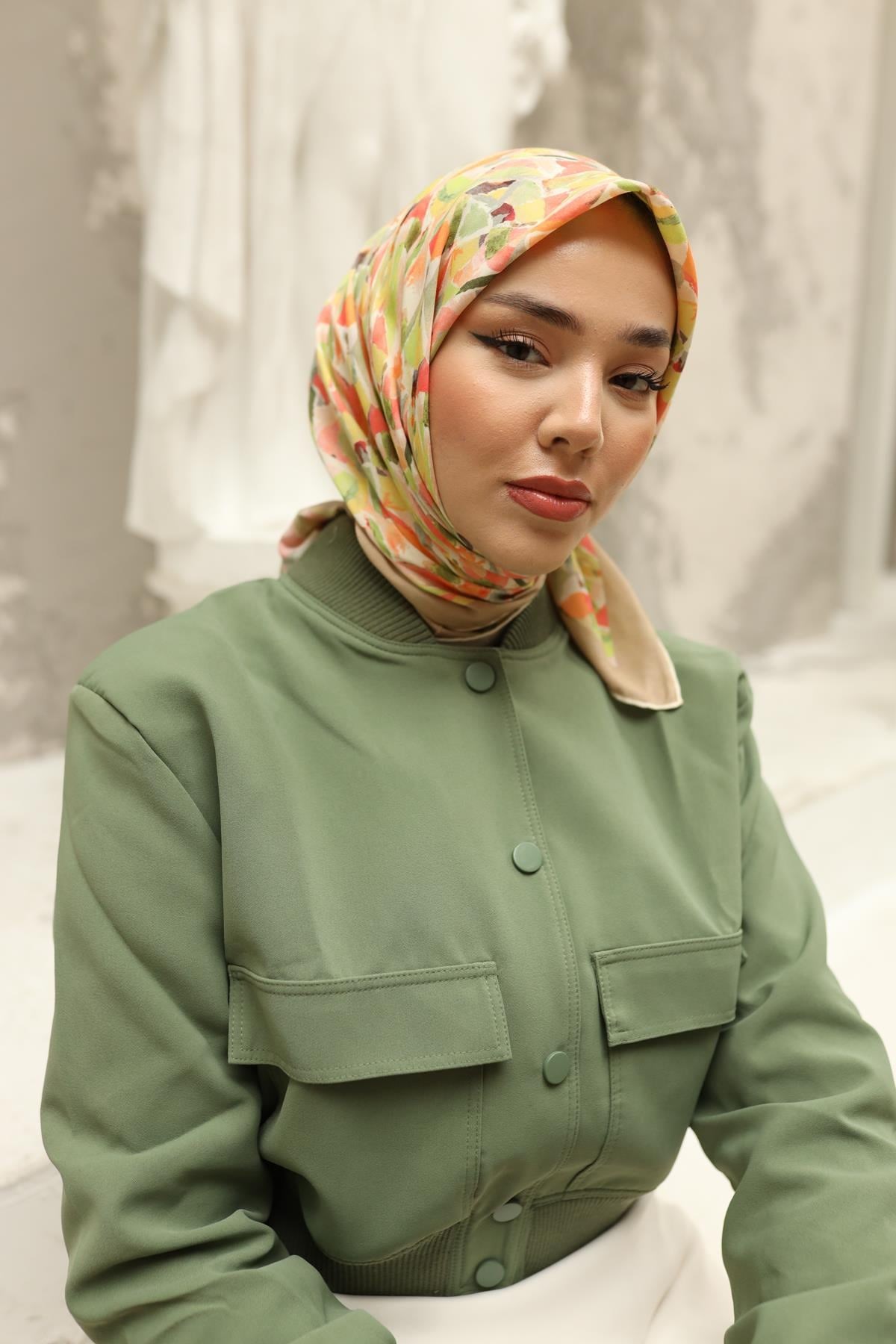 Silk Home Organik Pamuk İpek Eşarp 79012-03