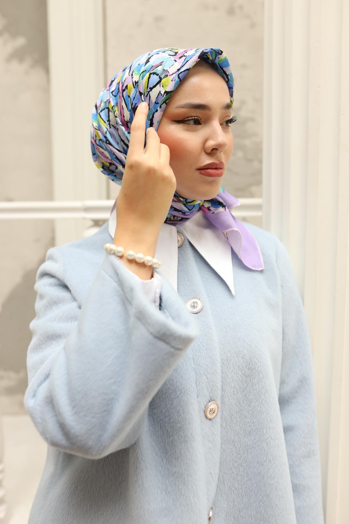 Silk Home Organik Pamuk İpek Eşarp 79012-11