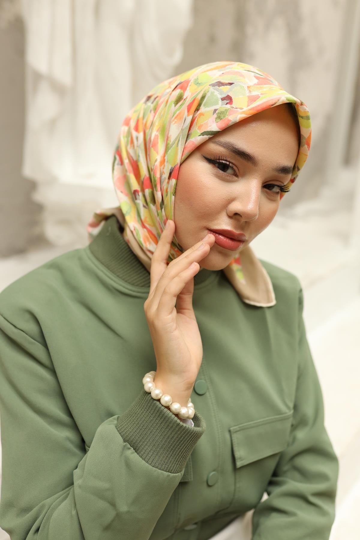 Silk Home Organik Pamuk İpek Eşarp 79012-03