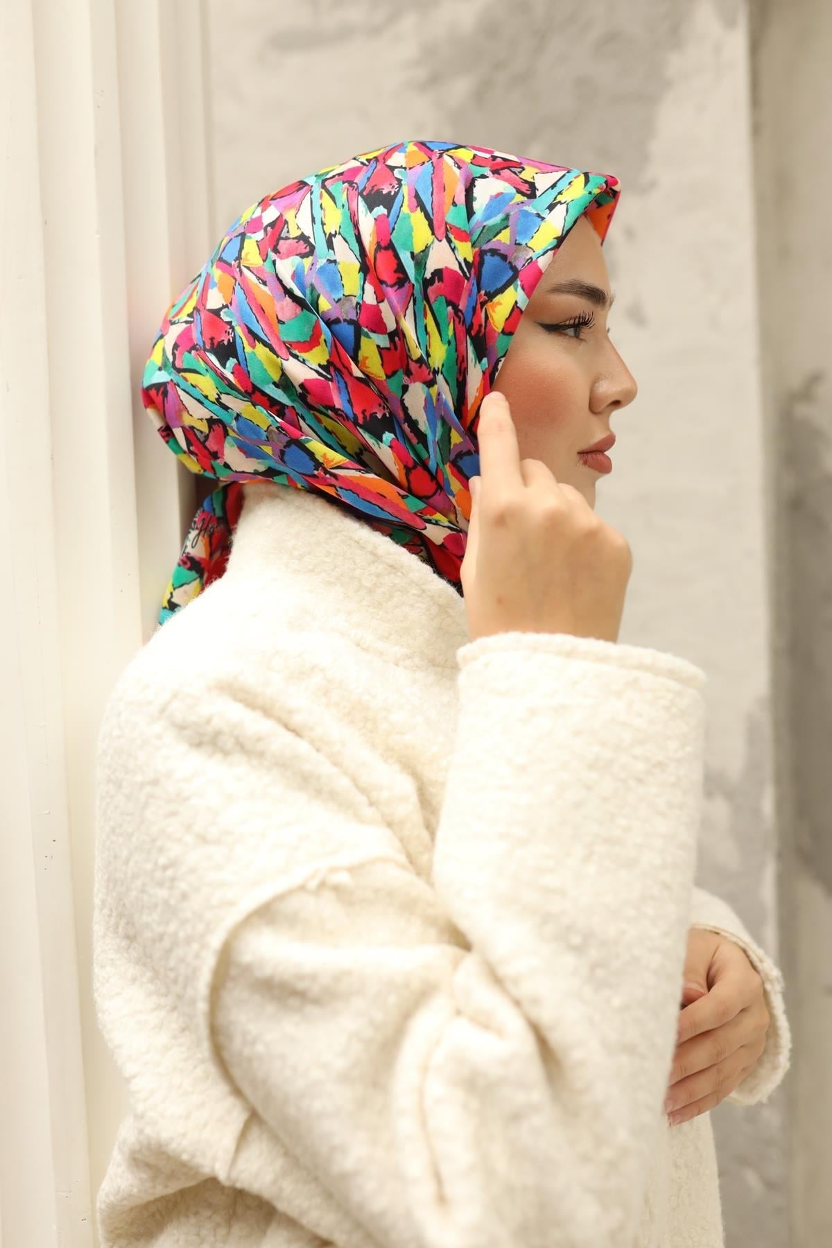 Silk Home Organik Pamuk İpek Eşarp 79012-05