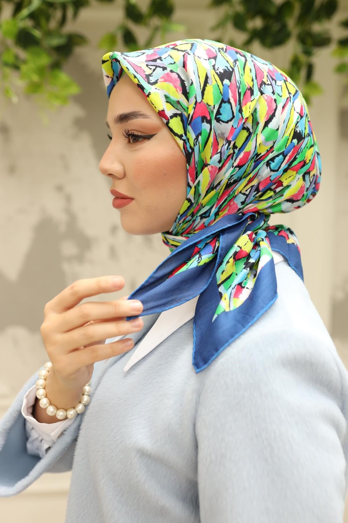 Silk Home Organik Pamuk İpek Eşarp 79012-09