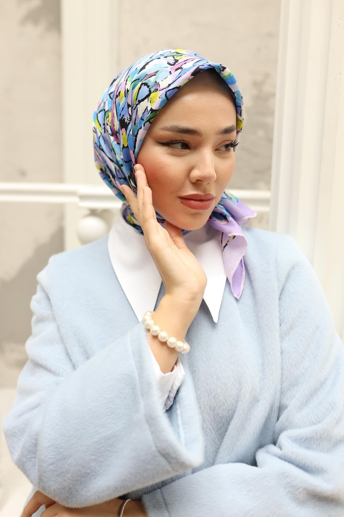 Silk Home Organik Pamuk İpek Eşarp 79012-11