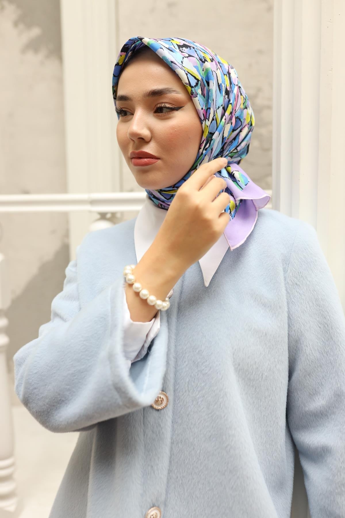 Silk Home Organik Pamuk İpek Eşarp 79012-11