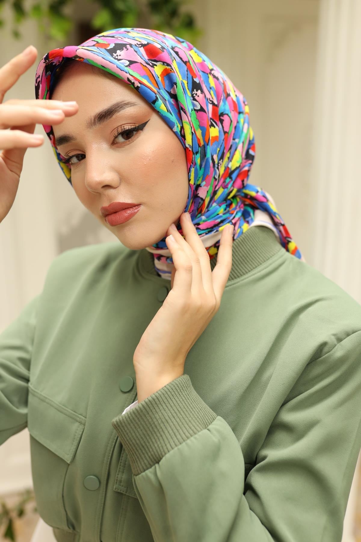 Silk Home Organik Pamuk İpek Eşarp 79012-02