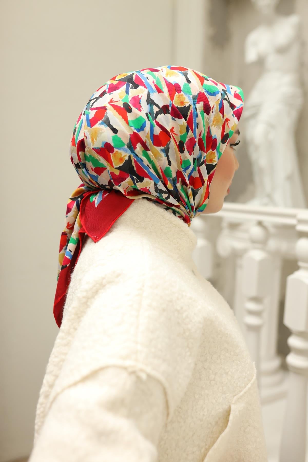 Silk Home Organik Pamuk İpek Eşarp 79012-06