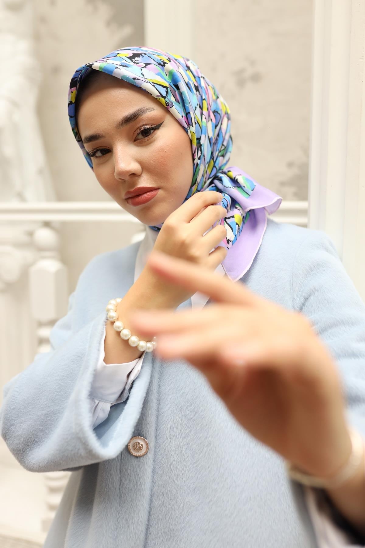 Silk Home Organik Pamuk İpek Eşarp 79012-11