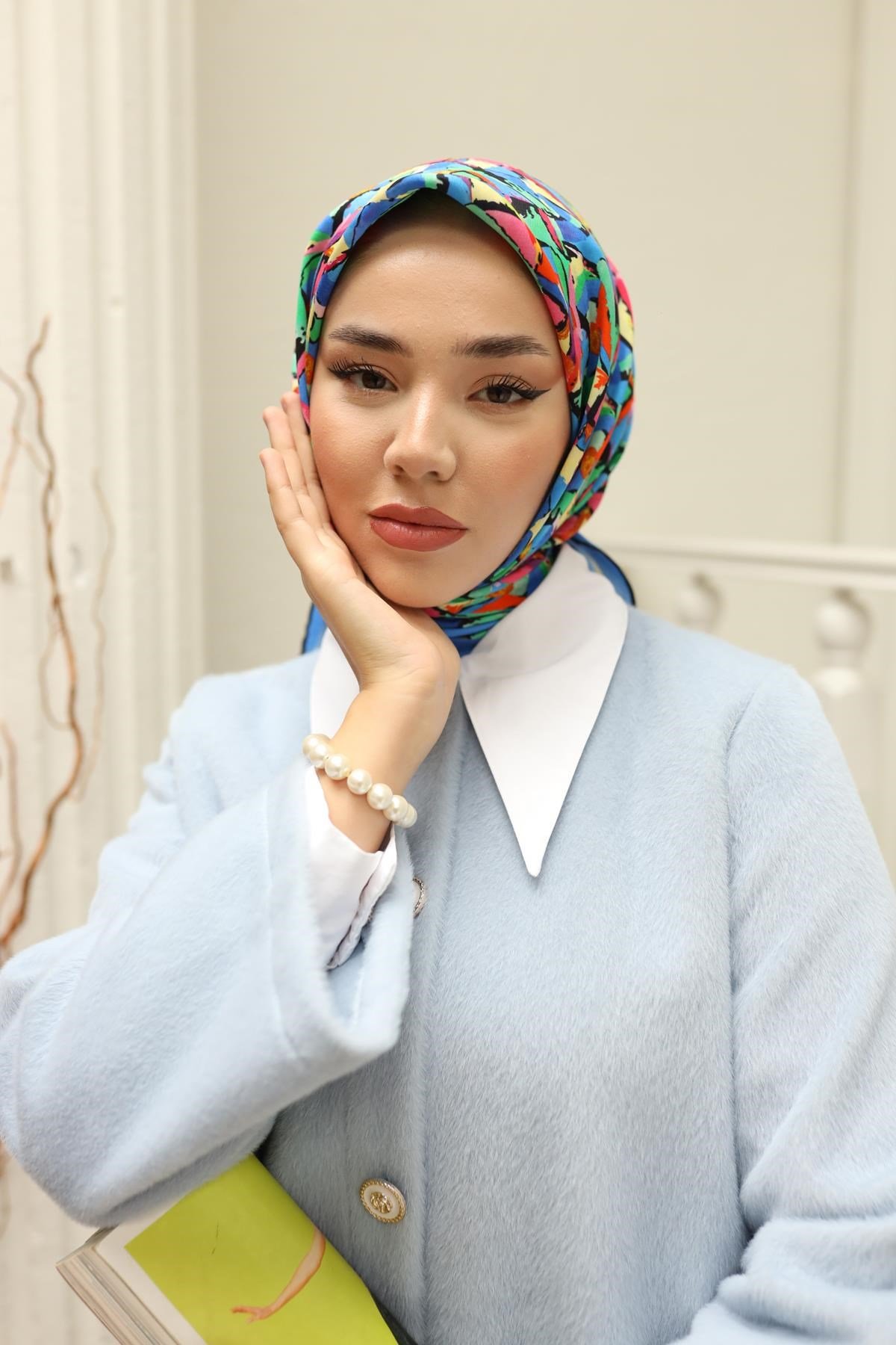 Silk Home Organik Pamuk İpek Eşarp 79012-10