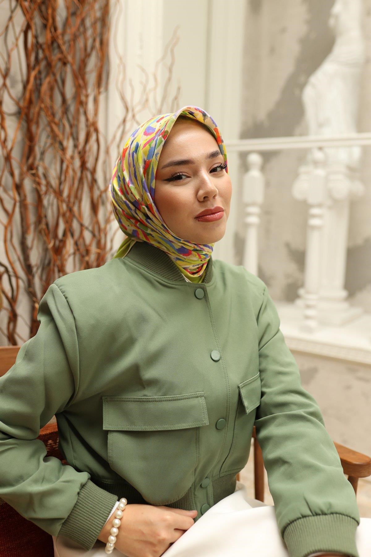 Silk Home Organik Pamuk İpek Eşarp 79012-15