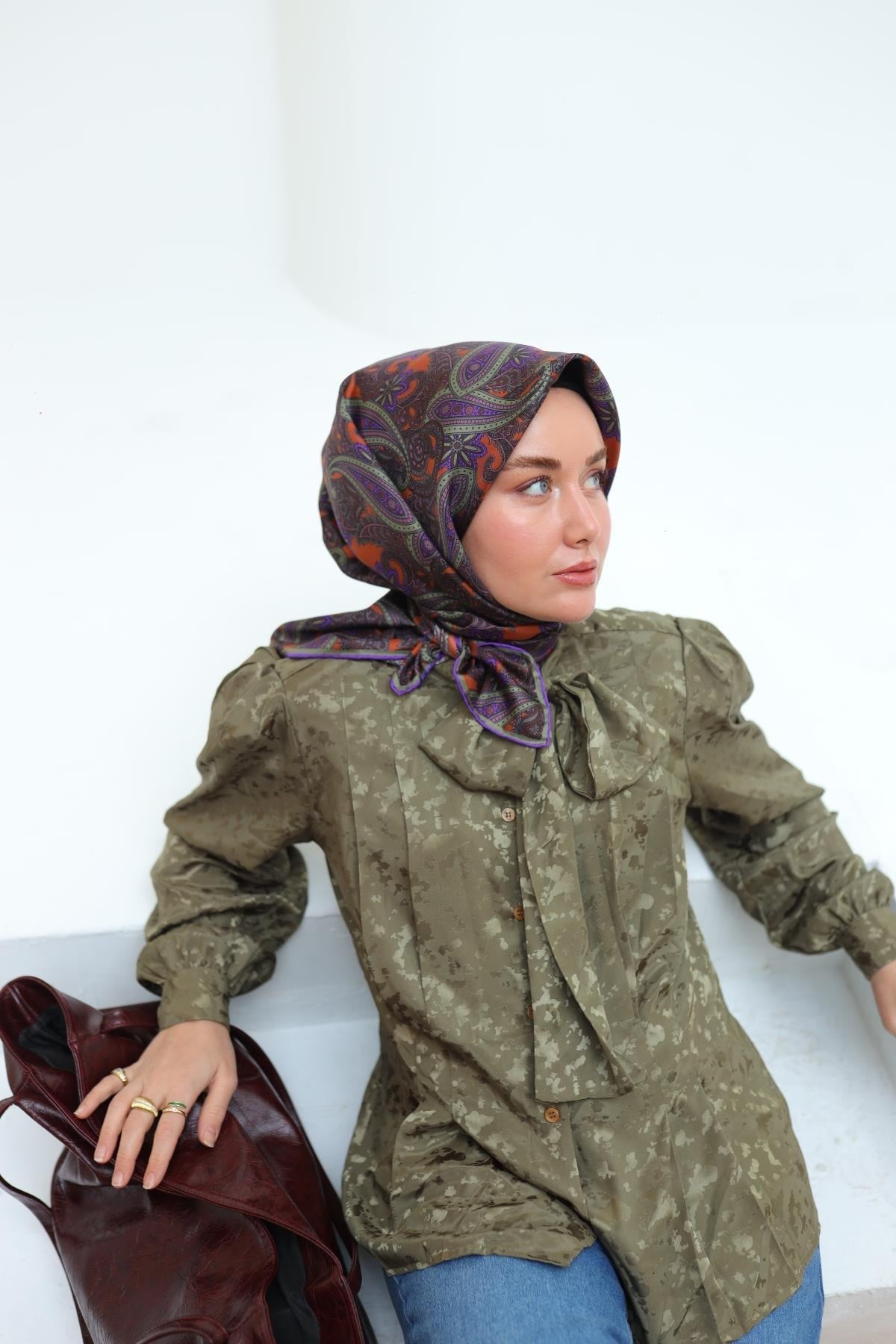 Silk Home Sura İpek Eşarp 11455-S21