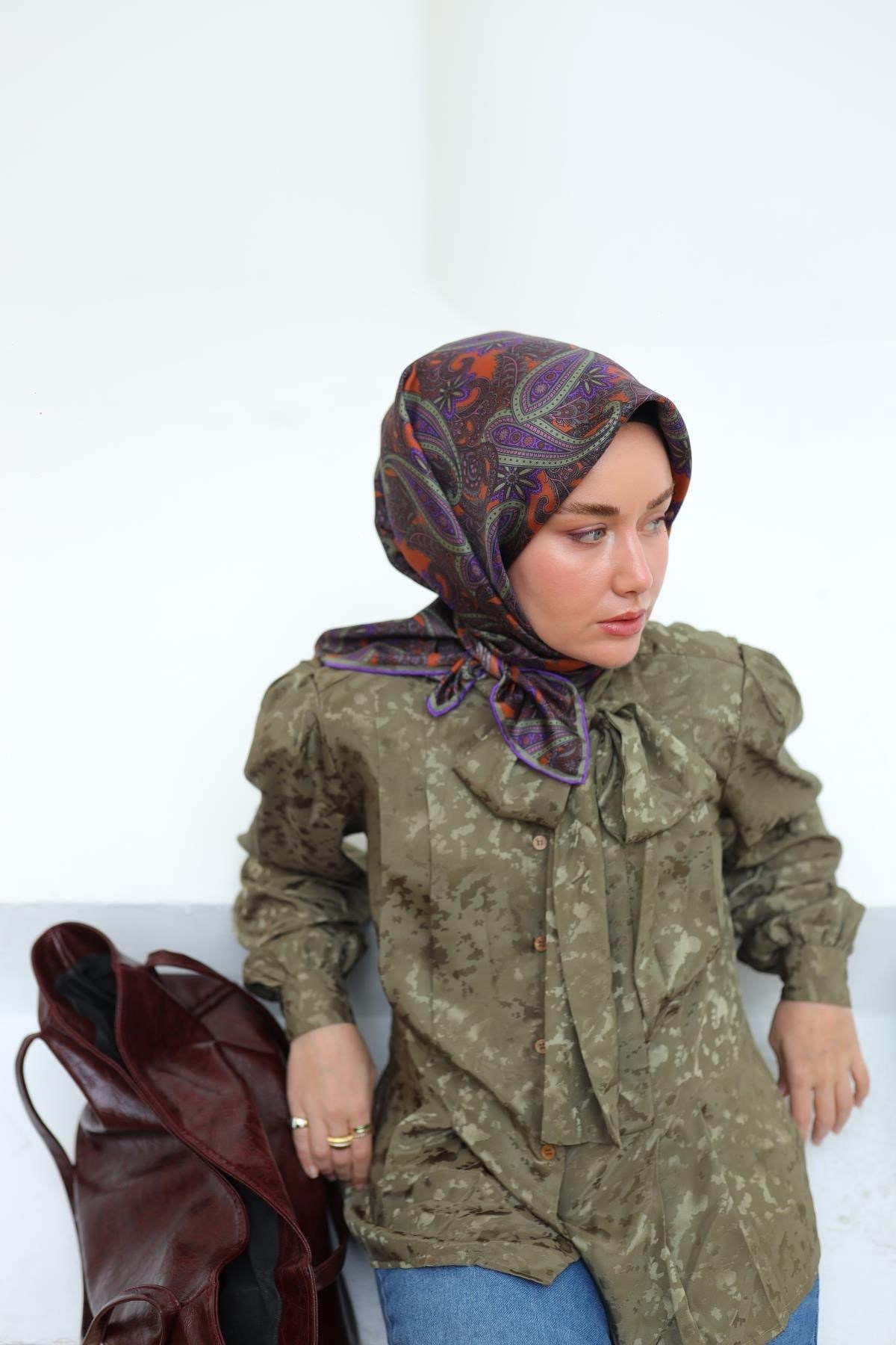 Silk Home Sura İpek Eşarp 11455-S21