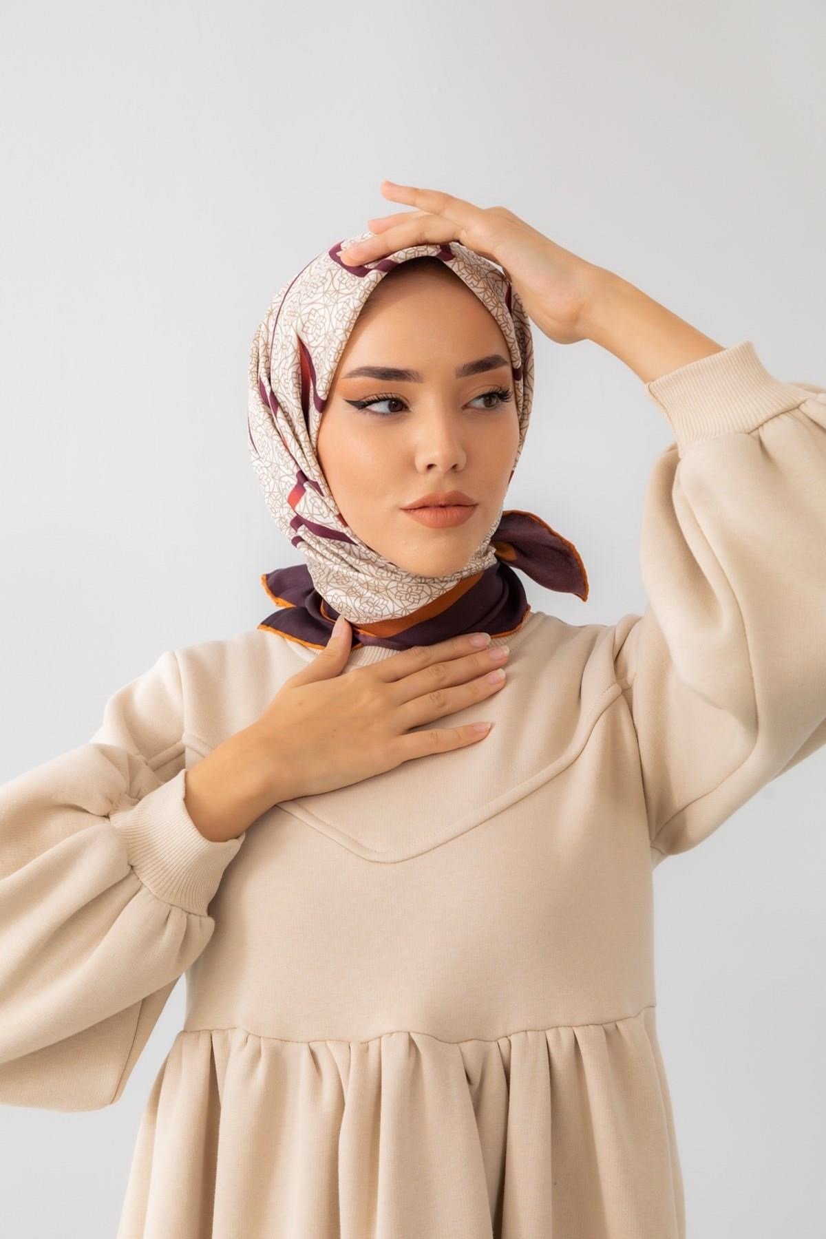 Silk Home Sura (Saten) İpek Eşarp 11388-S09