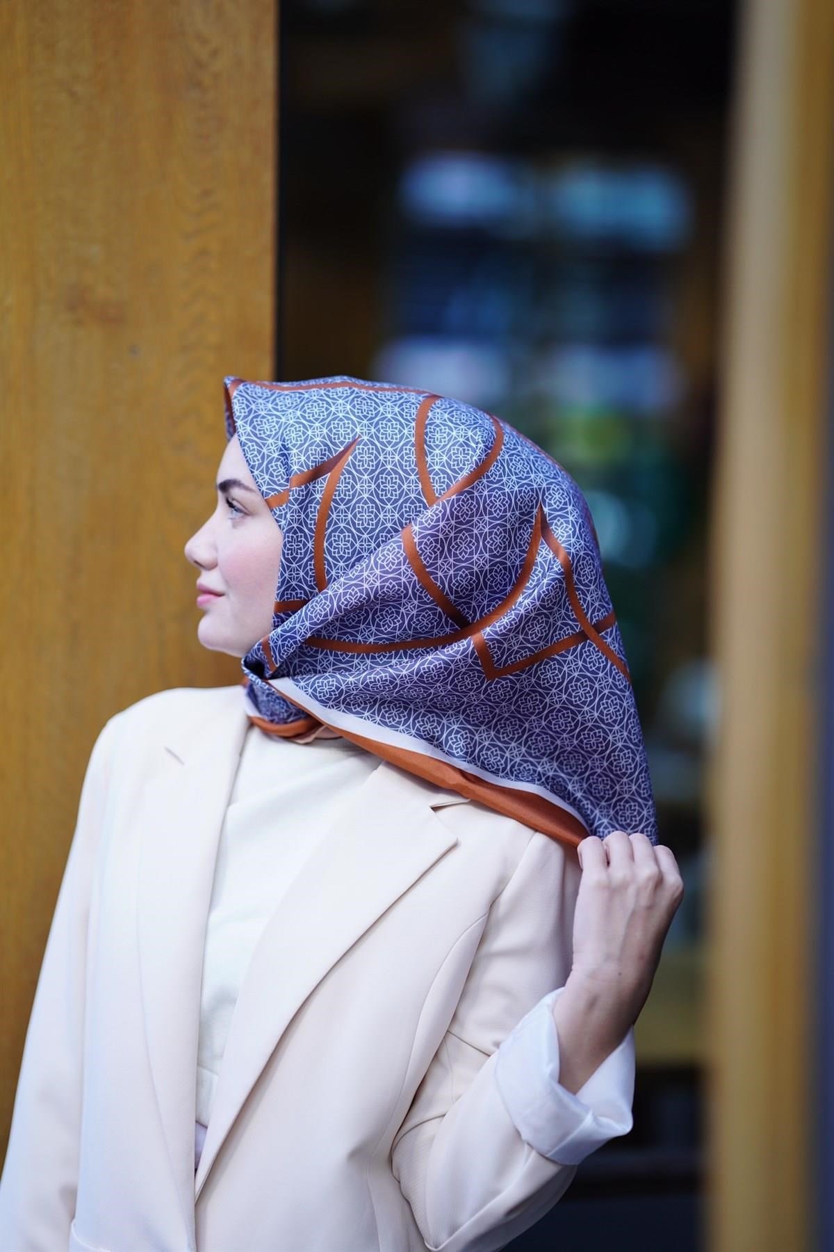 Silk Home Sura (Saten) İpek Eşarp 11388-S04
