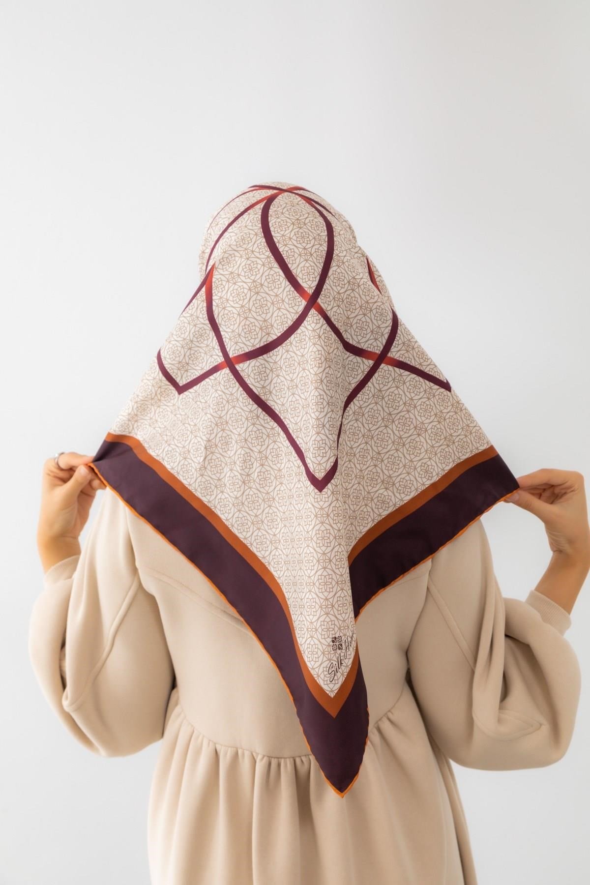 Silk Home Sura (Saten) İpek Eşarp 11388-S09