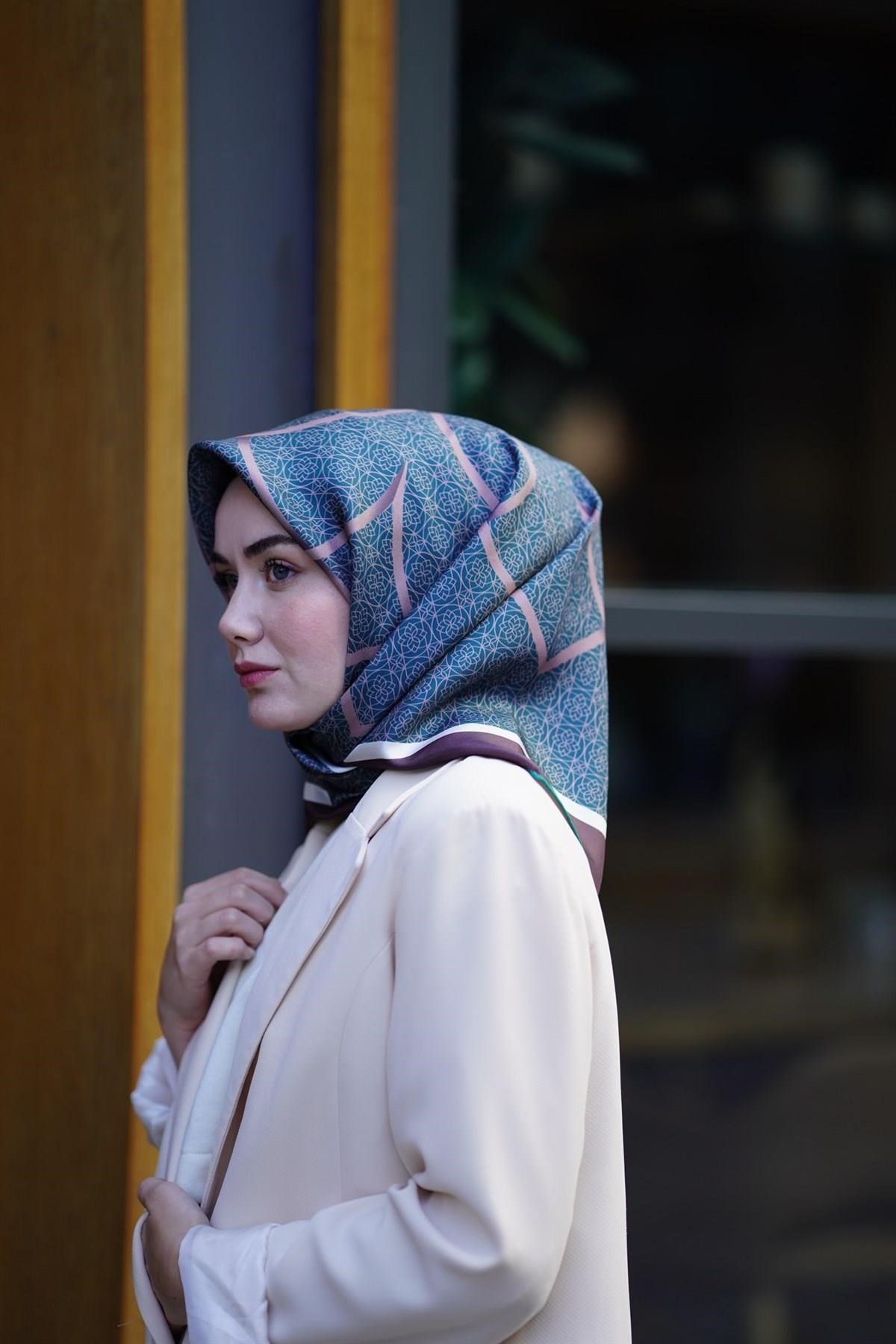 Silk Home Sura (Saten) İpek Eşarp 11388-S21