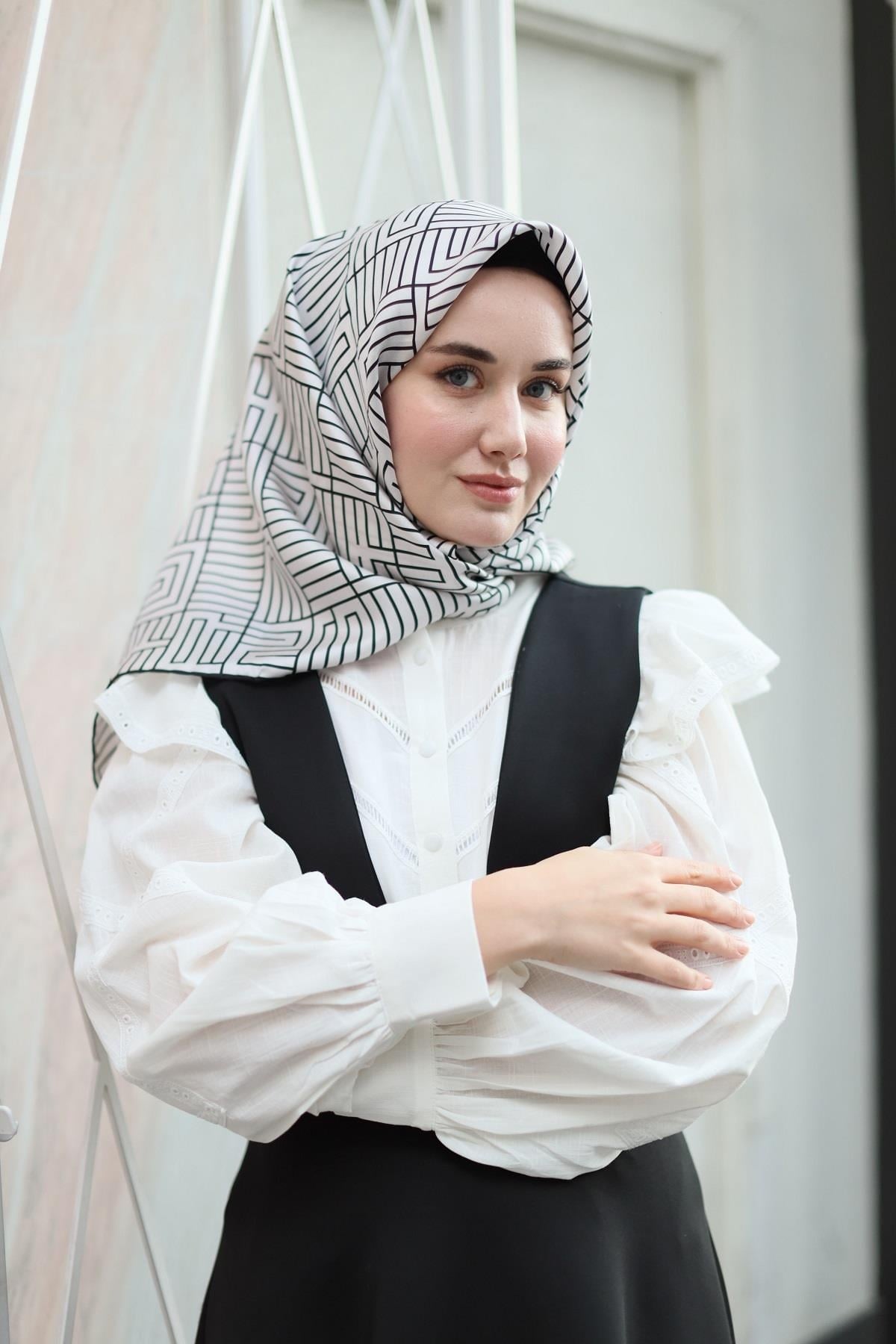 Silk Home Sura (Saten) İpek Eşarp 11390-S02