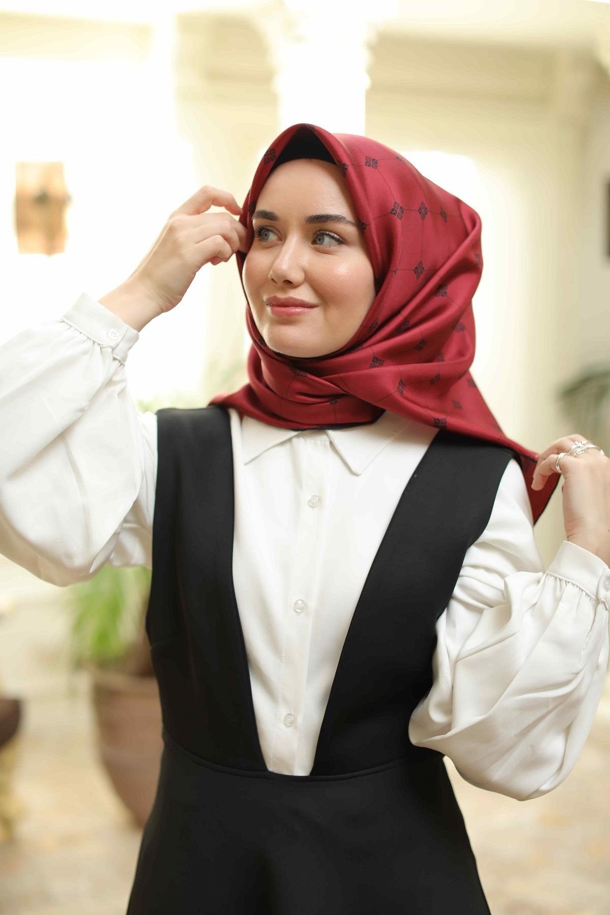 Silk Home Sura (Saten) İpek Eşarp 11392-S10