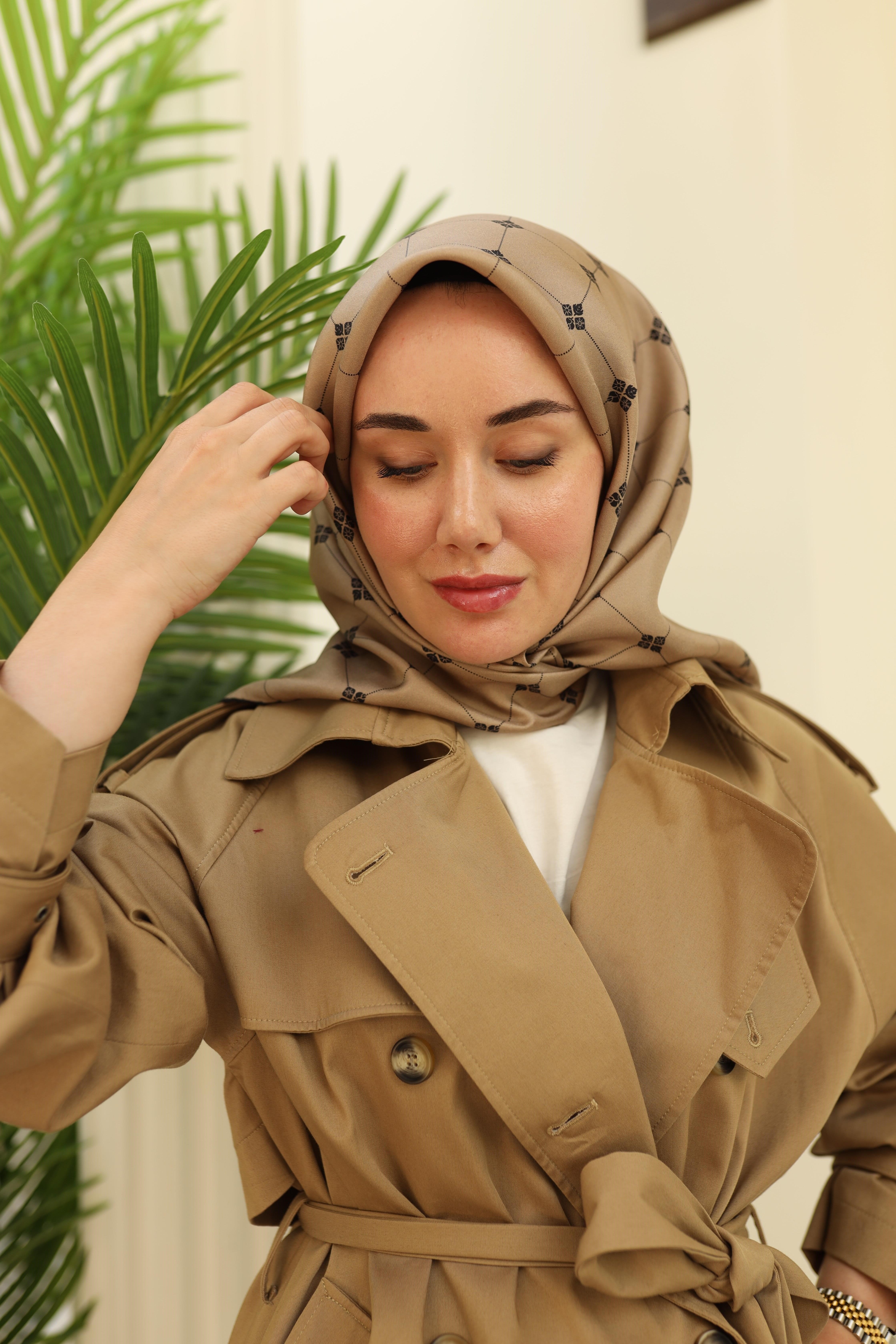 Silk Home Sura (Saten) İpek Eşarp 11392-S16