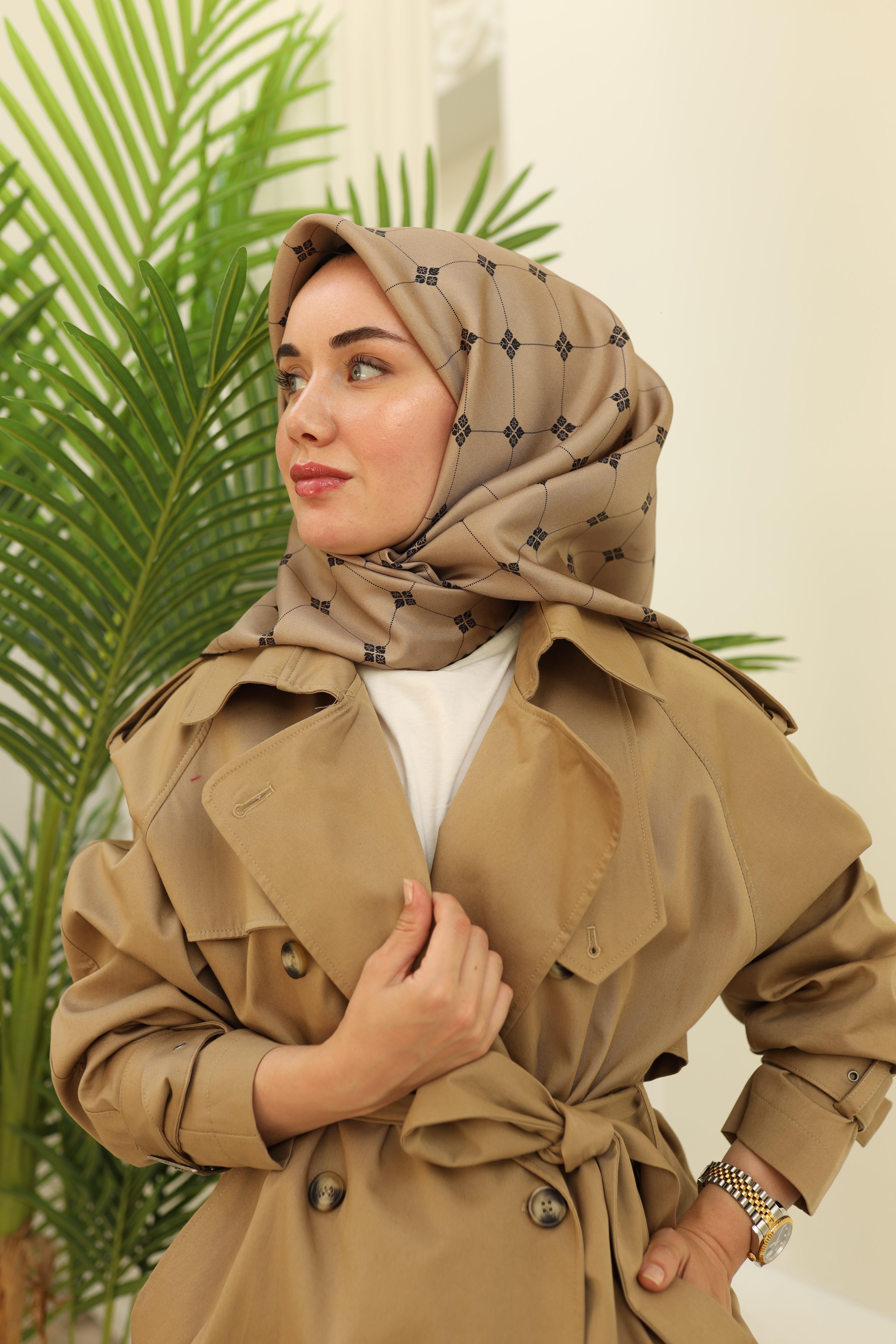 Silk Home Sura (Saten) İpek Eşarp 11392-S16