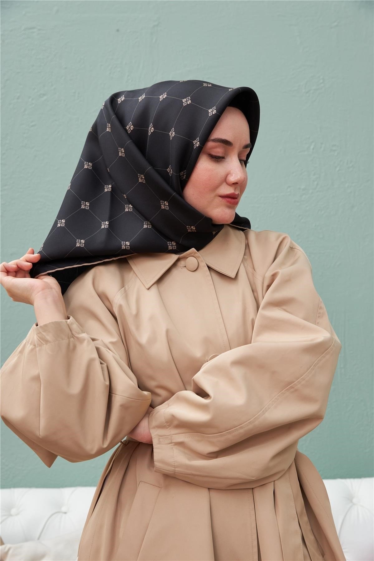 Silk Home Sura (Saten) İpek Eşarp 11392-S31