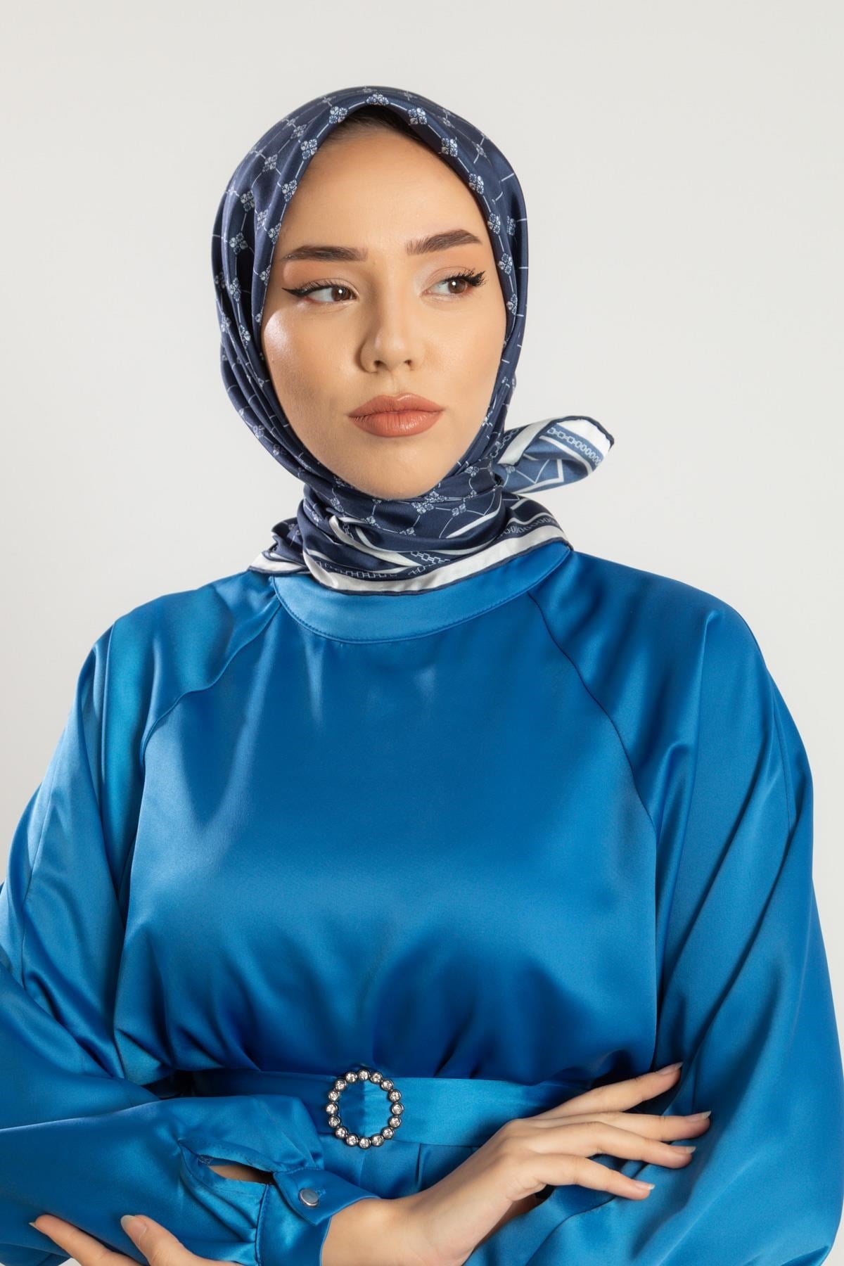 Silk Home Sura (Saten) İpek Eşarp 11393-S05
