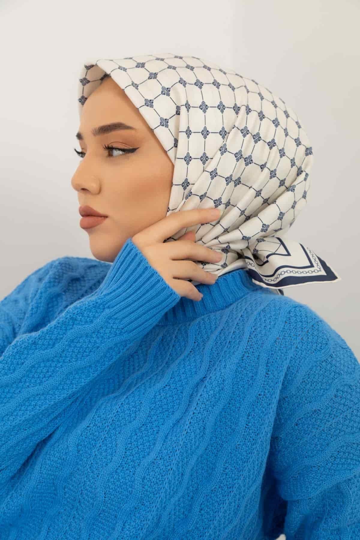 Silk Home Sura (Saten) İpek Eşarp 11393-S23