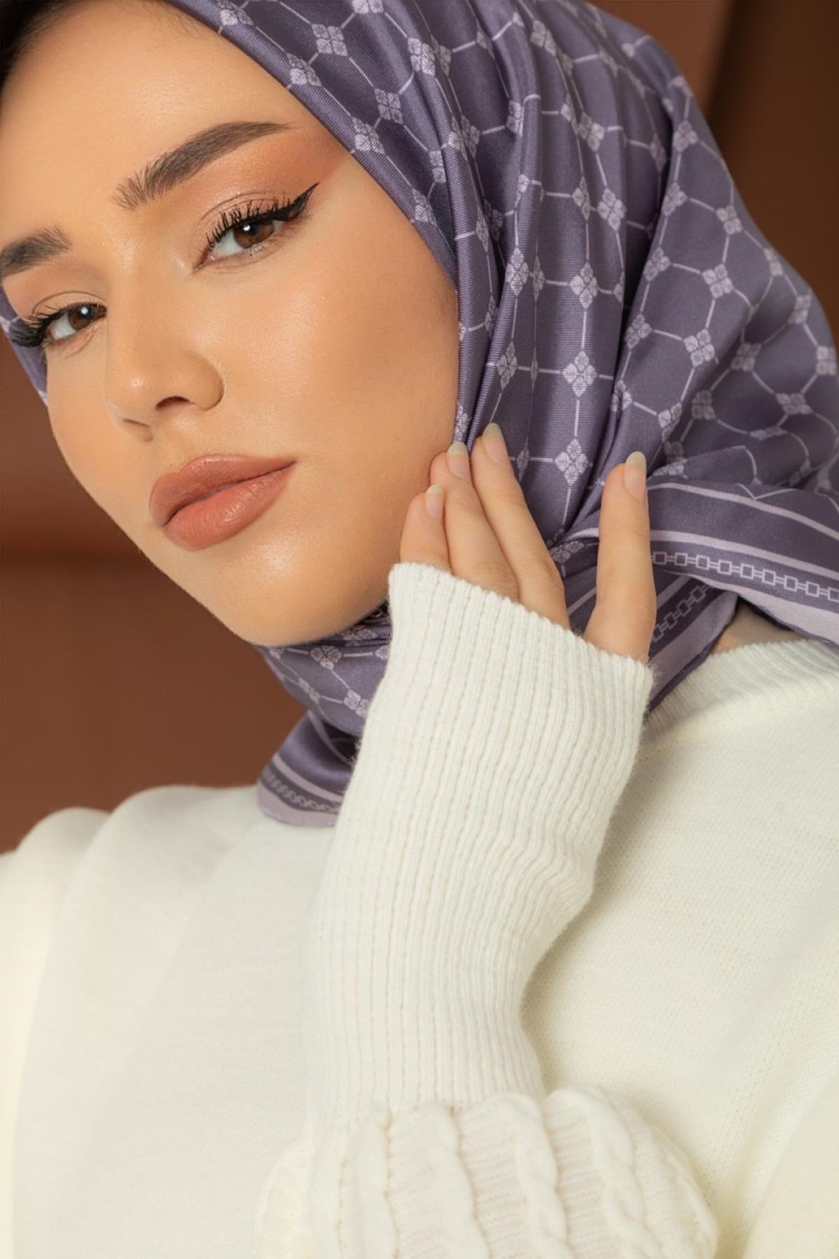 Silk Home Sura (Saten) İpek Eşarp 11393-S22
