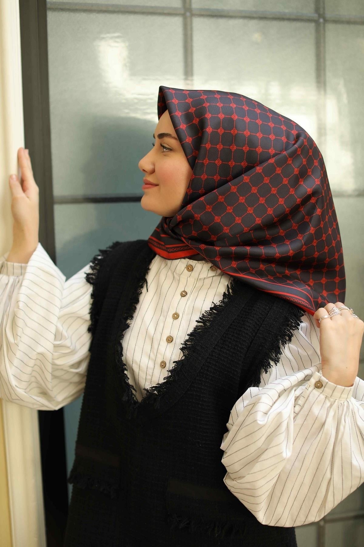 Silk Home Sura (Saten) İpek Eşarp 11393-S29