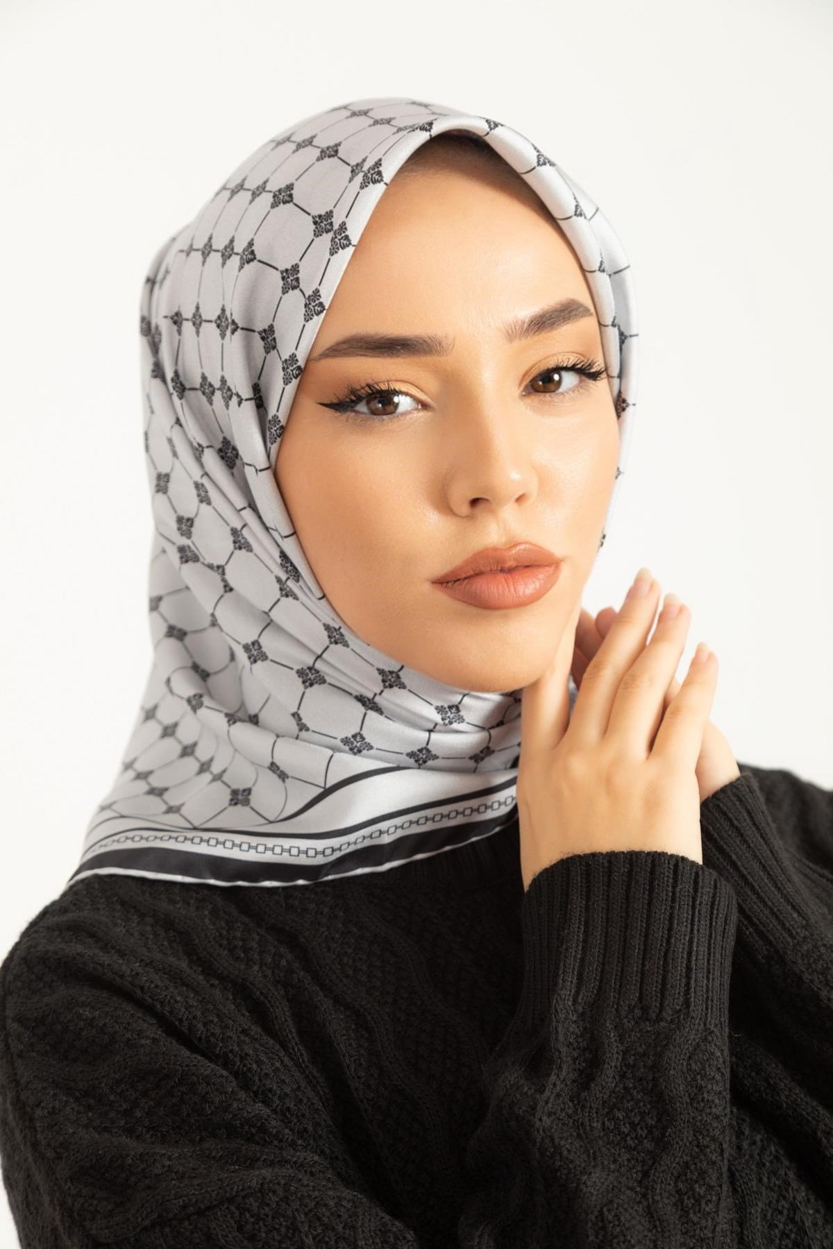 Silk Home Sura (Saten) İpek Eşarp 11393-S30