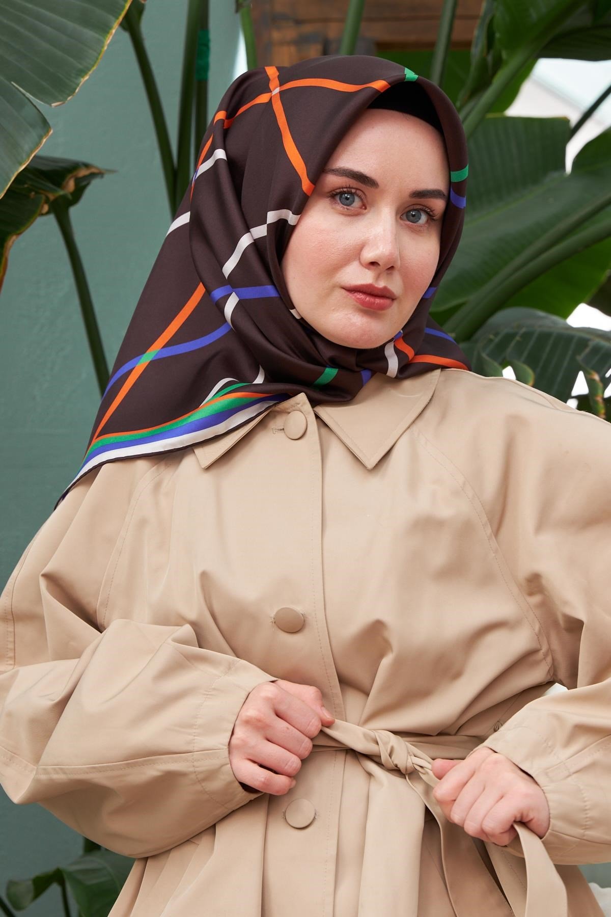 Silk Home Sura (Saten) İpek Eşarp 11394-S06