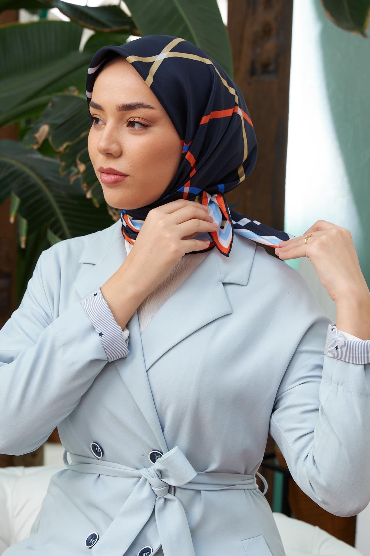 Silk Home Sura (Saten) İpek Eşarp 11394-S03