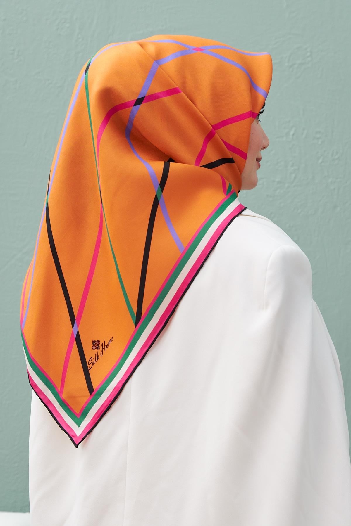Silk Home Sura (Saten) İpek Eşarp 11394-S15