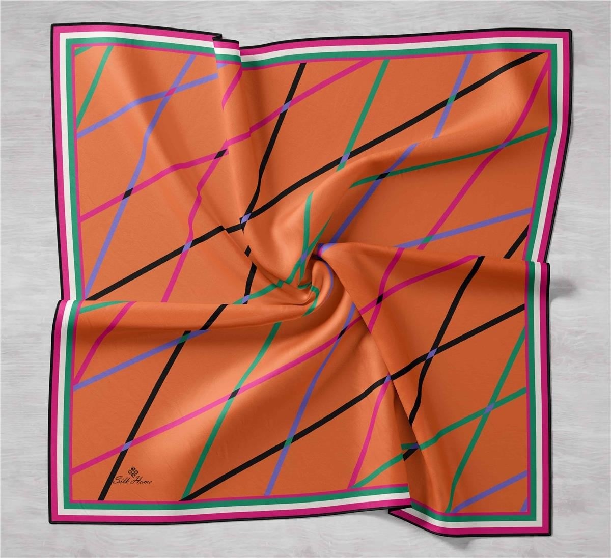 Silk Home Sura (Saten) İpek Eşarp 11394-S15