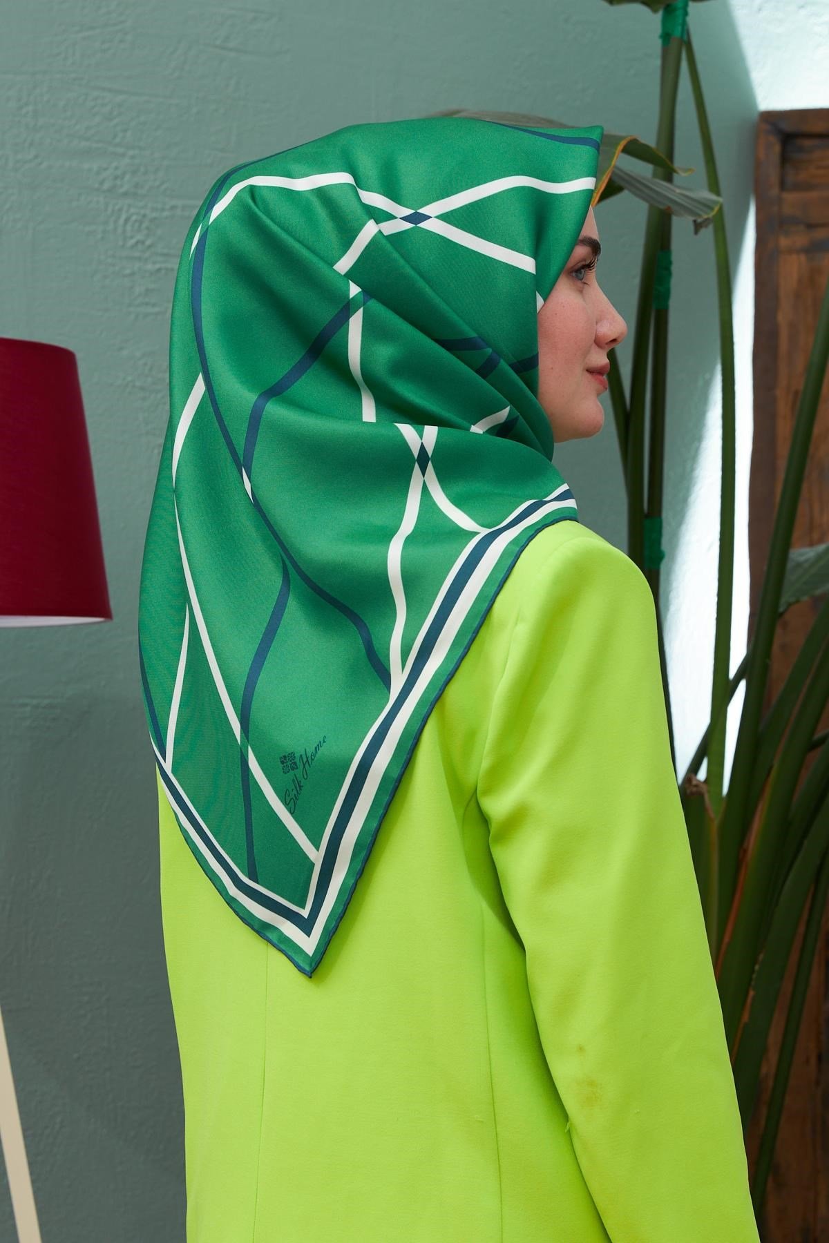 Silk Home Sura (Saten) İpek Eşarp 11394-S22