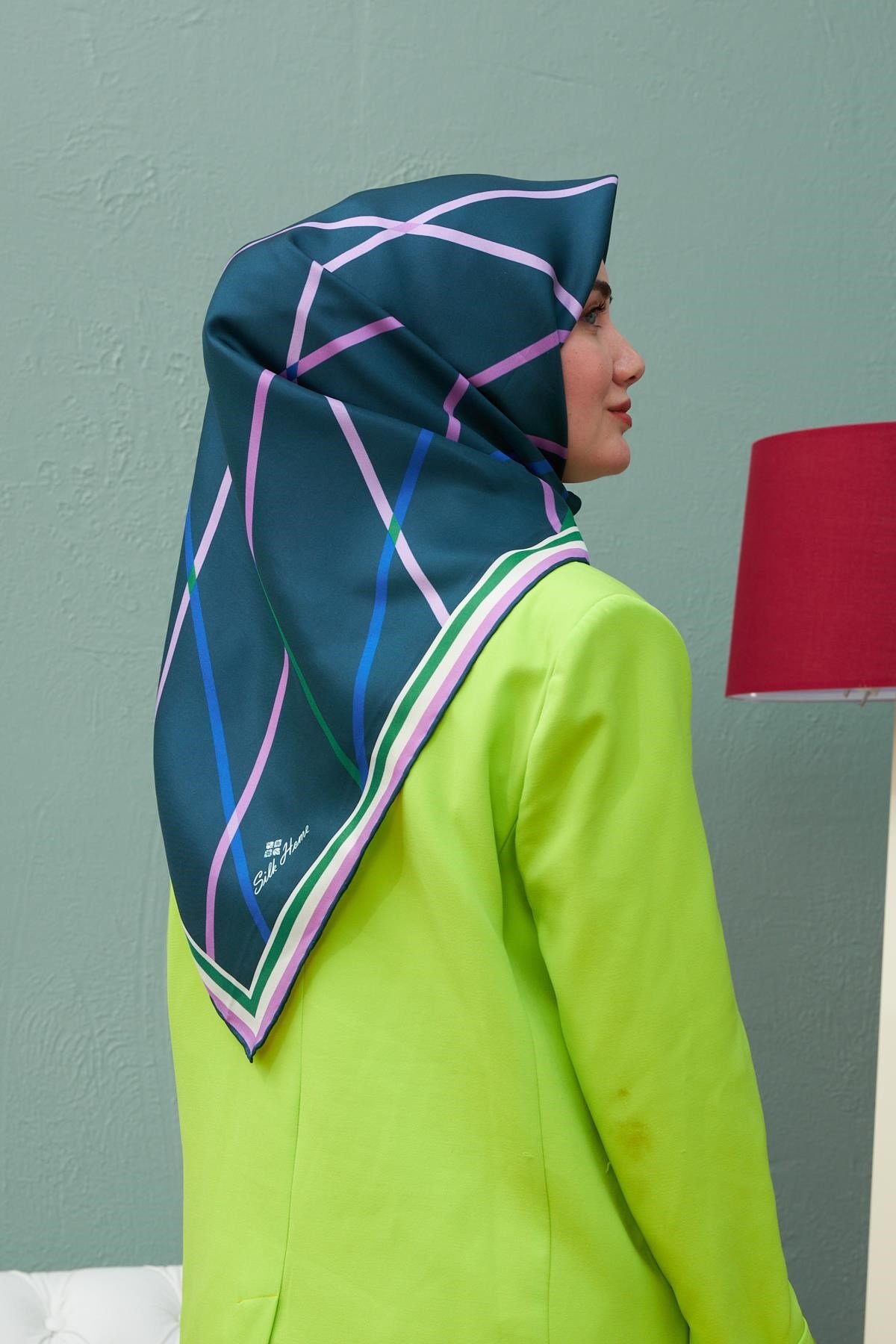 Silk Home Sura (Saten) İpek Eşarp 11394-S21